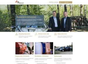 Bedemandgrindsted hjemmeside preview