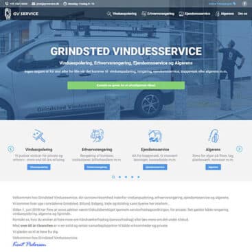 Ny hjemmeside til GVservice