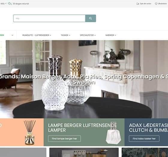 byHviid webshop forside preview